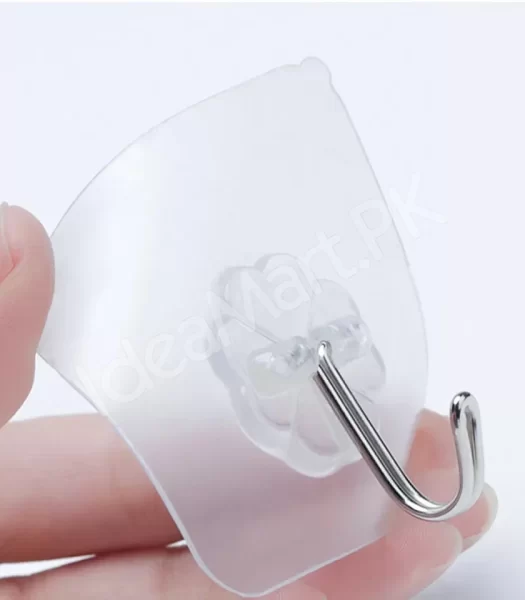 pack-of-10-adhesive-suction-cup-hooks-10kg-stick-hook-heavy-duty-sticky-wall-ceiling-door-nail-free-clear-hook-for-bathroom-and-kitchen-no-scratch-waterproof-and-oilproof-sticker-product-image