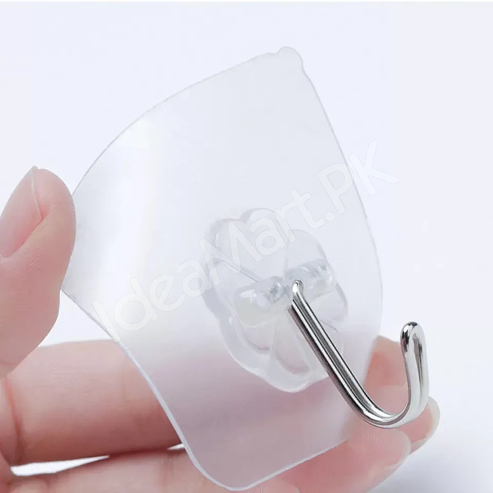 pack-of-10-adhesive-suction-cup-hooks-10kg-stick-hook-heavy-duty-sticky-wall-ceiling-door-nail-free-clear-hook-for-bathroom-and-kitchen-no-scratch-waterproof-and-oilproof-sticker-product-image