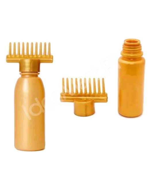 hair-comb-applicator-bottle-130ml-professional-graduated-scale-for-hair-dye-coloring-oiling-scalp-treatment-salon-home-use-product-image