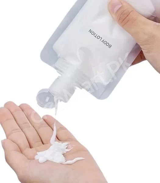 traveling-bottle-set-50ml-refillable-portable-cosmetic-containers-squeezable-travel-bottles-for-shampoo-lotion-bath-gel-and-skincare-product-image