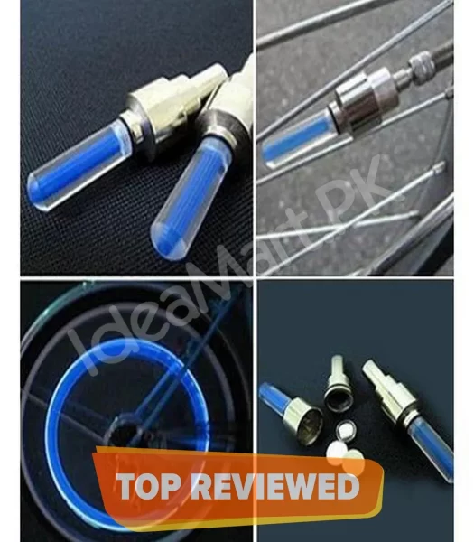 2-pcs-cycle-bike-glow-in-the-dark-car-luminous-led-tyre-valve-cap-motion-running-sensor-activated-wheel-neon-spokes-led-light-product-image