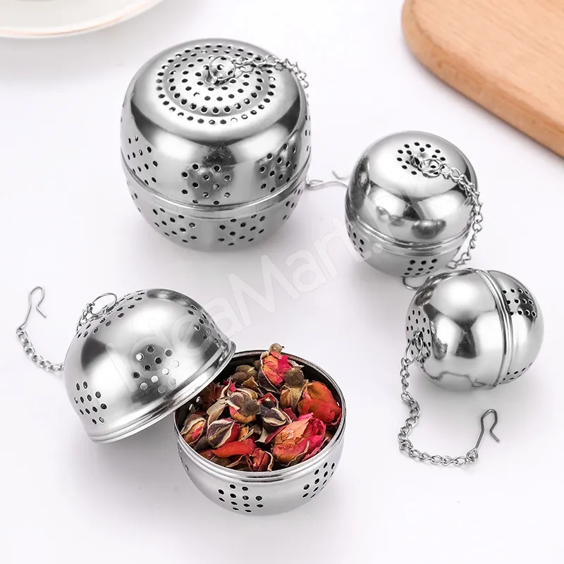 stainless-steel-mesh-tea-ball-strainer-filter-infuser-for-loose-leaf-tea-and-mulling-spices-chain-style-product-image