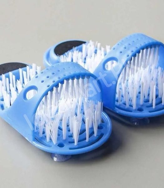 plastic-hands-free-foot-scrubber-slipper-with-bristles-suction-cups-product-image
