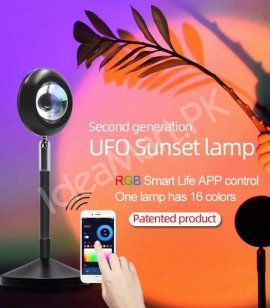 ufo-sunset-projector-lamp-with-app-remote-control-16-color-changing-modes-product-image