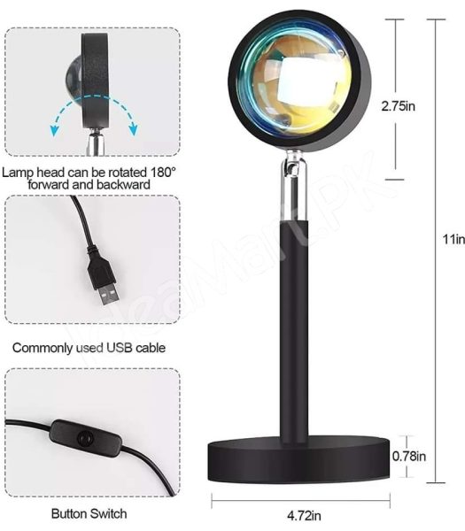 ufo-sunset-projector-lamp-with-app-remote-control-16-color-changing-modes-product-image