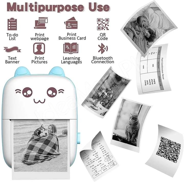 mini-thermal-printer-bear-design-portable-bluetooth-sticker-photo-printer-product-image