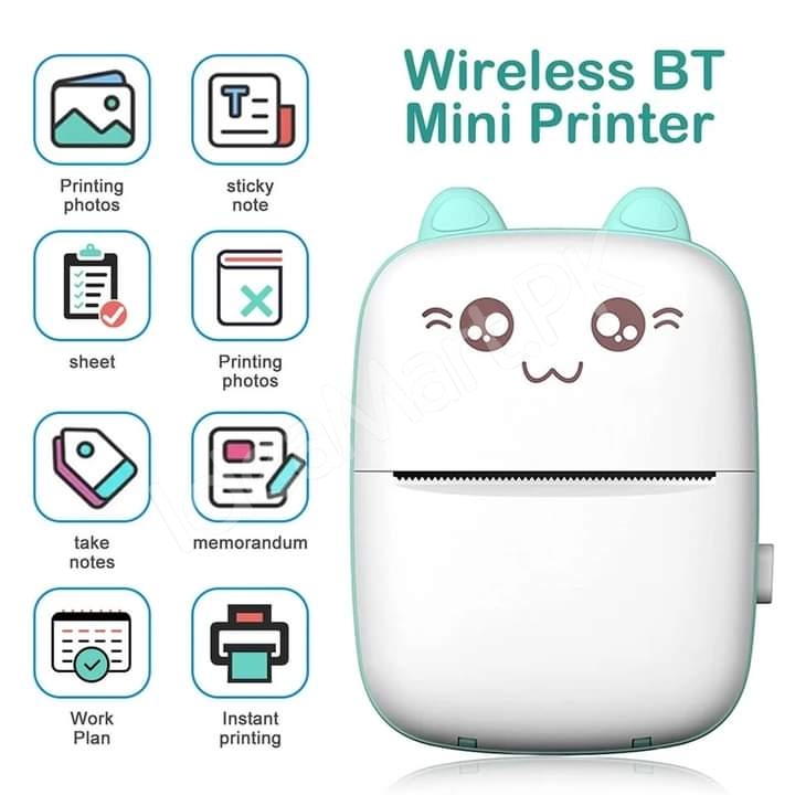 mini-thermal-printer-bear-design-portable-bluetooth-sticker-photo-printer-product-image
