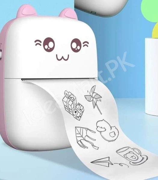 mini-thermal-printer-bear-design-portable-bluetooth-sticker-photo-printer-product-image