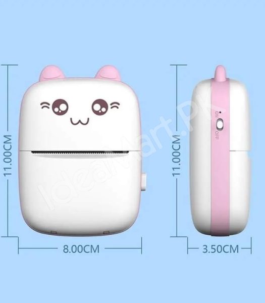 mini-thermal-printer-bear-design-portable-bluetooth-sticker-photo-printer-product-image