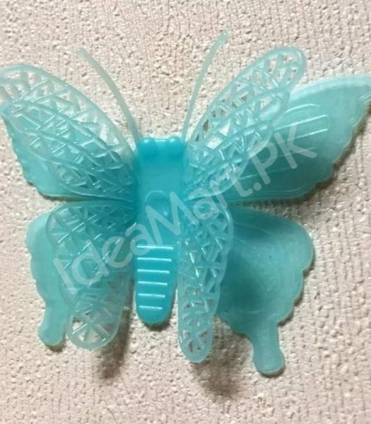 multi-color-6-pieces-3d-plastic-fluorescent-night-glow-butterfly-wall-stickers-product-image