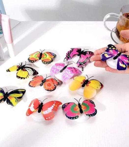 12-pieces-self-adhesive-colorful-3d-led-butterfly-wall-stickers-for-room-decor-product-image