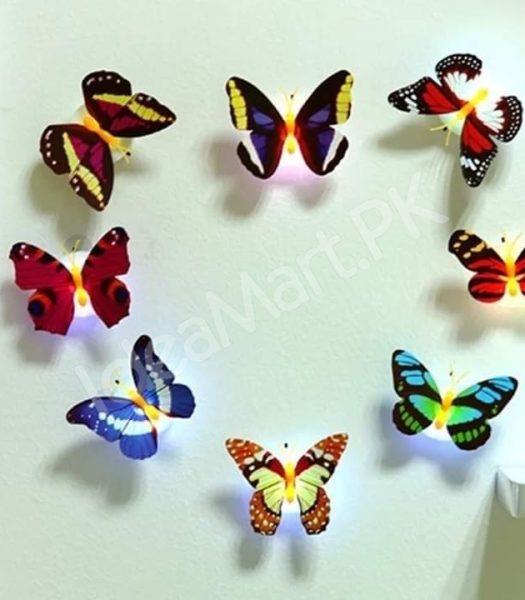 12-pieces-self-adhesive-colorful-3d-led-butterfly-wall-stickers-for-room-decor-product-image