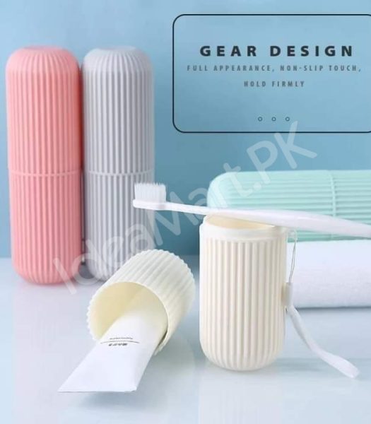 2-in-1-plastic-portable-capsule-travel-toothbrush-toiletries-storage-case-with-rinse-cup-product-image