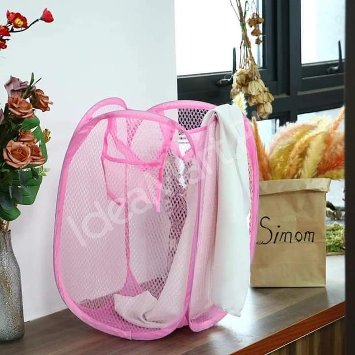 foldable-mesh-laundry-storage-basket-for-dorm-travel-toys-product-image