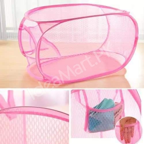 foldable-mesh-laundry-storage-basket-for-dorm-travel-toys-product-image