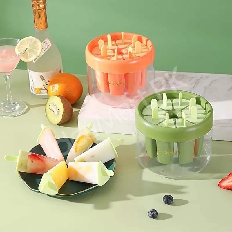 silicone-popsicle-mold-with-sticks-base-for-homemade-juice-fruit-ice-cream-product-image