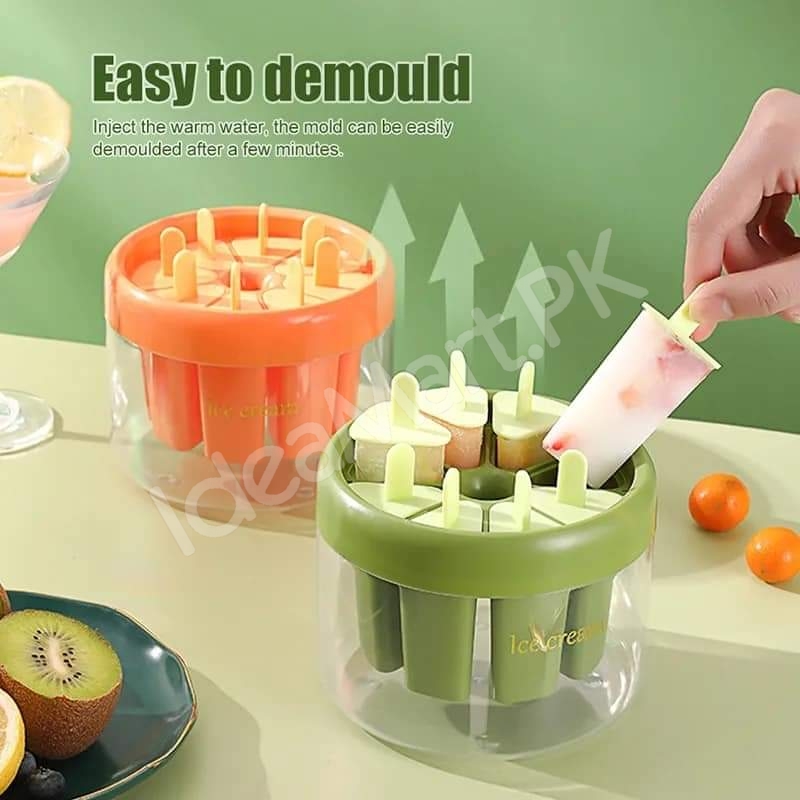 silicone-popsicle-mold-with-sticks-base-for-homemade-juice-fruit-ice-cream-product-image