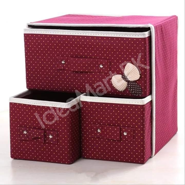 3-piece-foldable-fabric-storage-organizer-for-dresser-shelf-closet-product-image