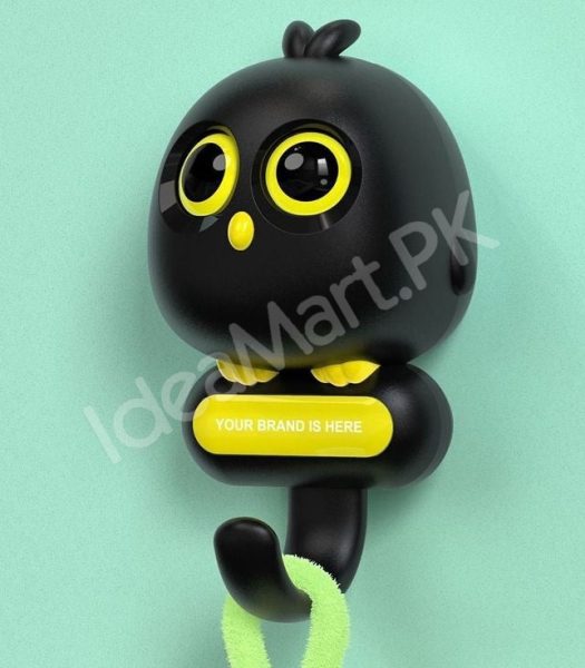 cute-decorative-bird-design-adhesive-wall-hook-multi-purpose-for-home-office-product-image