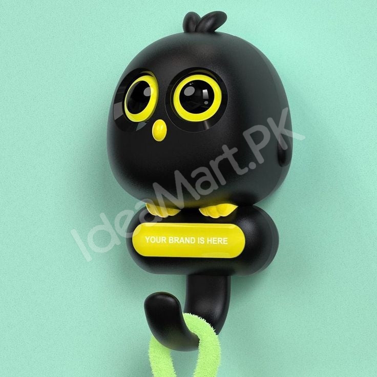 cute-decorative-bird-design-adhesive-wall-hook-multi-purpose-for-home-office-product-image