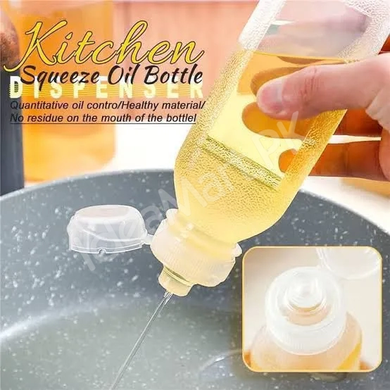 500ml-transparent-oil-bottle-leak-proof-easy-pour-design-for-oil-vinegar-sauces-product-image
