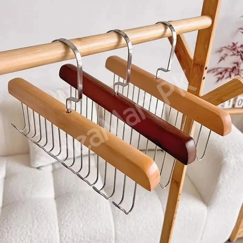 multifunctional-8-hooks-wooden-hanger-space-saver-organizer-product-image