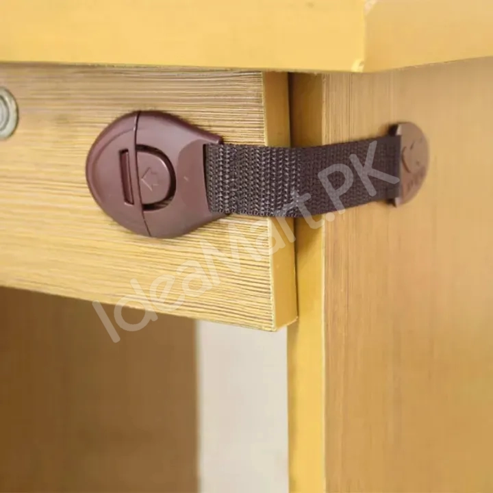 pack-of-2-child-brown-wood-texture-safety-locks-for-drawers-doors-and-refrigerators-child-safety-locks-for-drawers-product-image
