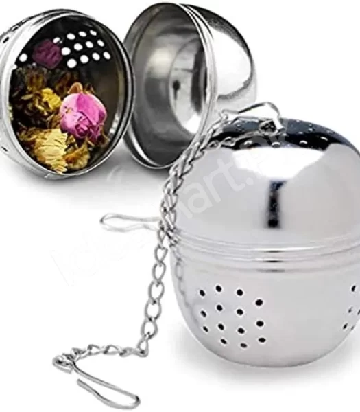 stainless-steel-mesh-tea-ball-strainer-filter-infuser-for-loose-leaf-tea-and-mulling-spices-chain-style-product-image