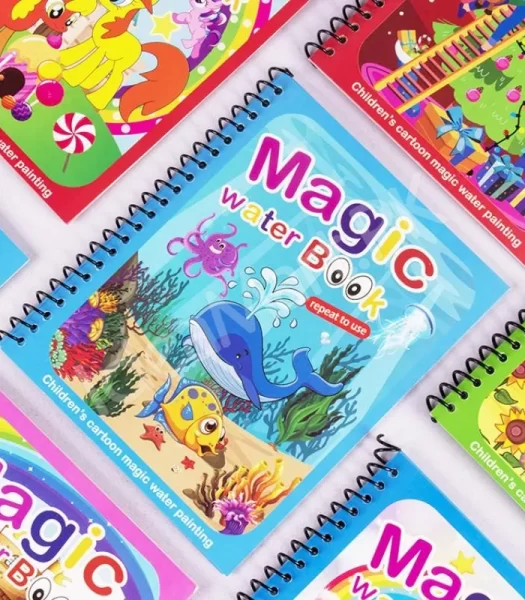 children-s-early-education-magic-water-drawing-book-with-pen-reusable-coloring-montessori-learning-toy-creative-art-gift-for-kids-product-image