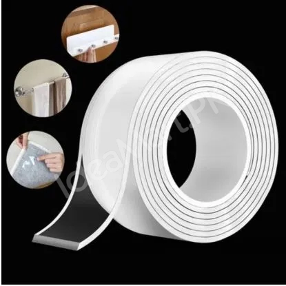 nano-tape-double-sided-silicone-transparent-tape-strong-adhesive-washable-dual-side-tape-reusable-traceless-nano-tape-anti-slip-strong-grip-nano-tape-3m-by-aims-mart-product-image