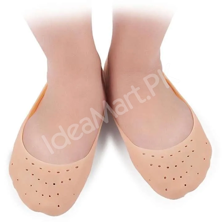 1-pair-unisex-reusable-silicone-gel-socks-feet-moisturizing-breathable-elastic-heel-cracked-protector-socks-foot-skin-care-tools-product-image