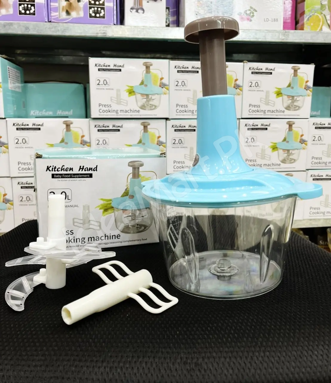 2-litre-push-chopper-with-beater-safety-lock-stainless-steel-blades-chop-mix-whisk-without-electricity-product-image