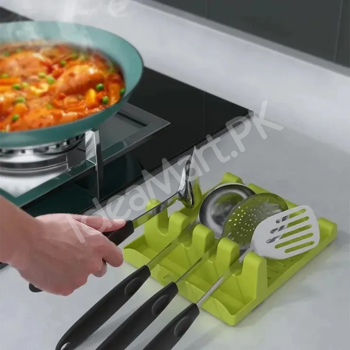 plastic-kitchen-spoon-utensil-holder-fork-spatula-chopsticks-rack-non-slip-spoon-rest-organizer-plastic-product-image