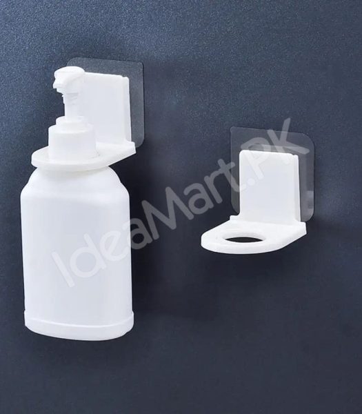 wall-mount-shampoo-soap-dispenser-holder-with-adhesive-back-for-bathroom-shower-storage-product-image