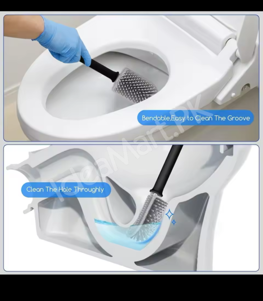 modern-style-long-handle-silicone-toilet-brush-holder-set-with-wall-mount-option-for-hygienic-bathroom-cleaning-product-image