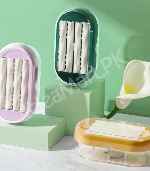 roller-bar-soap-box-and-dispenser-with-lid-quick-foaming-drain-holder-for-bathroom-and-kitchen-countertop-product-image