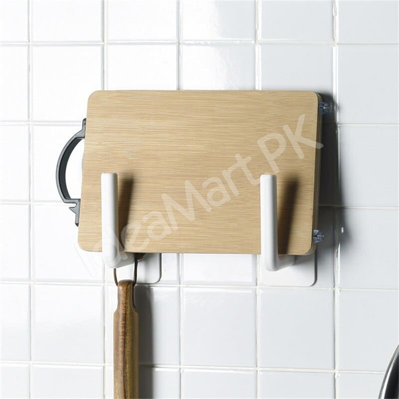 plastic-no-drill-adhesive-wall-mount-paper-towel-holder-and-toilet-roll-dispenser-for-kitchen-and-bathroom-product-image