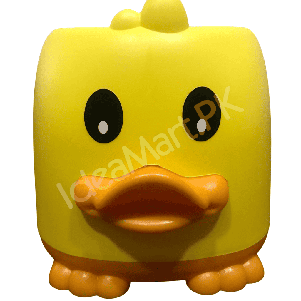 yellow-duck-design-toilet-brush-and-holder-set-for-bathroom-wall-mounted-or-freestanding-with-long-handle-product-image