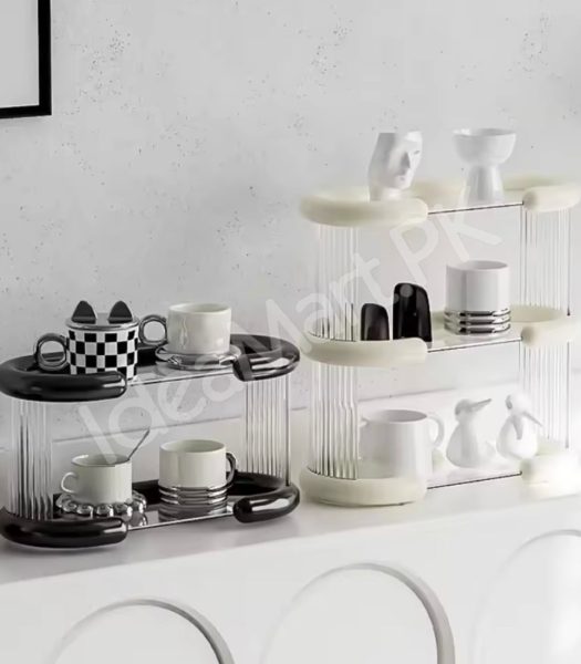 2-tier-oval-acrylic-vanity-and-perfume-display-shelf-with-modern-design-for-countertop-cosmetic-storage-product-image