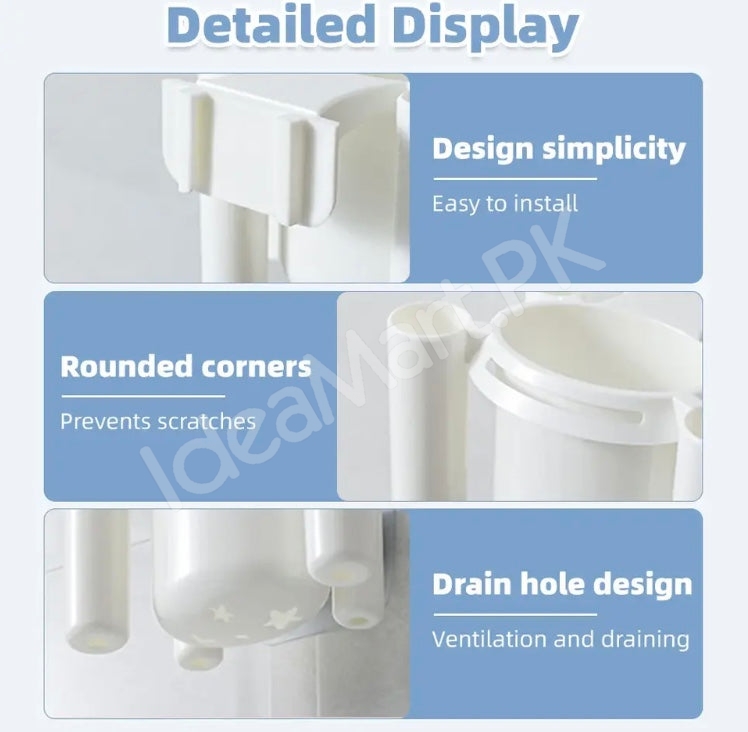 wall-mounted-toothbrush-toothpaste-organizer-set-self-adhesive-bathroom-holder-with-drain-holes-and-cups-product-image