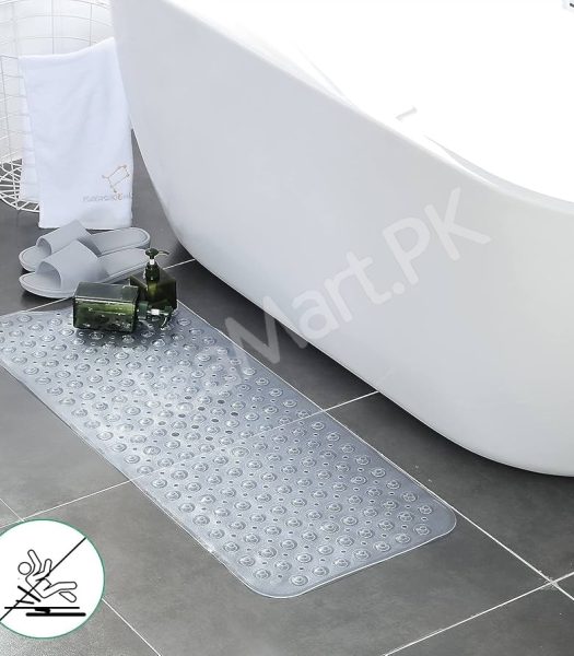 rectangle-extra-long-non-slip-baby-bathtub-mat-textured-grip-safety-shower-mat-with-suction-cups-for-toddlers-infants-product-image