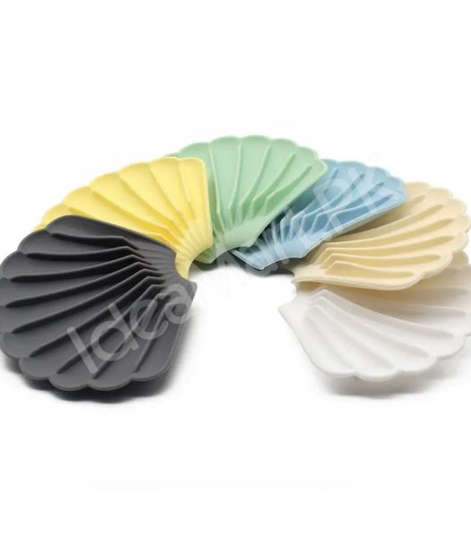 shell-shaped-self-draining-bathroom-soap-dish-for-sink-edge-countertop-quick-drying-product-image