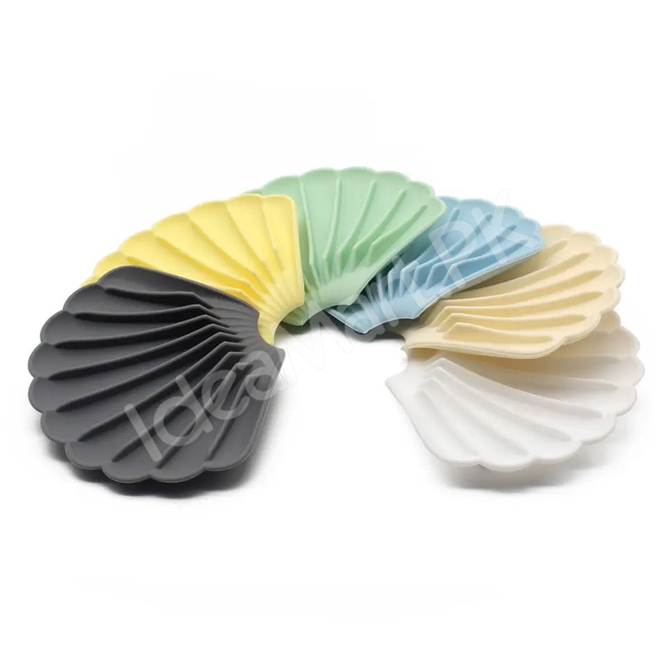 shell-shaped-self-draining-bathroom-soap-dish-for-sink-edge-countertop-quick-drying-product-image