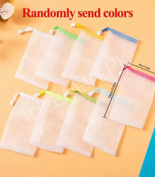 set-of-3-drawstring-mesh-soap-saver-bag-lathering-pouch-exfoliating-net-sachet-for-foaming-drying-bar-soap-product-image