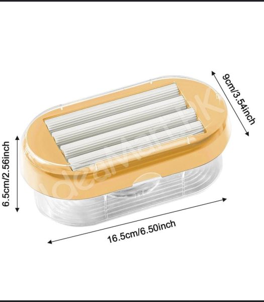 roller-bar-soap-box-and-dispenser-with-lid-quick-foaming-drain-holder-for-bathroom-and-kitchen-countertop-product-image