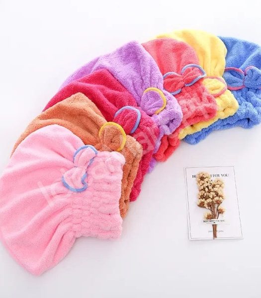 microfiber-bowknot-hair-towel-wrap-with-quick-dry-and-highly-absorbent-spa-cap-for-bath-shower-long-curly-thick-hair-product-image