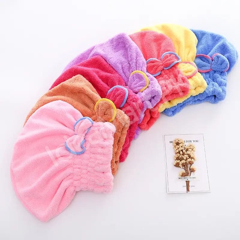 microfiber-bowknot-hair-towel-wrap-with-quick-dry-and-highly-absorbent-spa-cap-for-bath-shower-long-curly-thick-hair-product-image