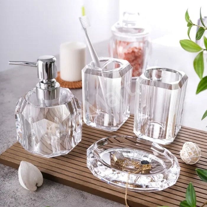 luxury-crystal-cut-glass-liquid-soap-dispenser-with-chrome-pump-for-bathroom-vanity-and-kitchen-countertop-product-image