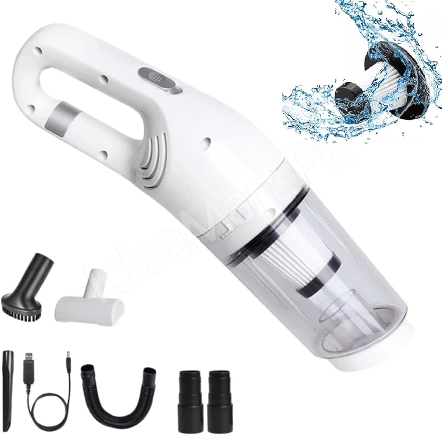 multipurpose-dolphin-handheld-vacuum-cleaner-wireless-rechargeable-cleaner-for-cars-homes-pets-with-sweeper-mopping-feature-product-image