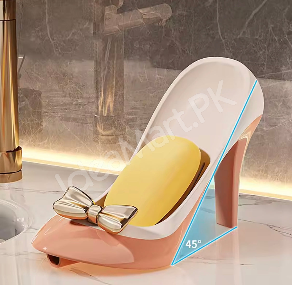 luxury-high-heel-soap-dish-with-drainage-self-draining-bar-holder-for-bathroom-sink-product-image